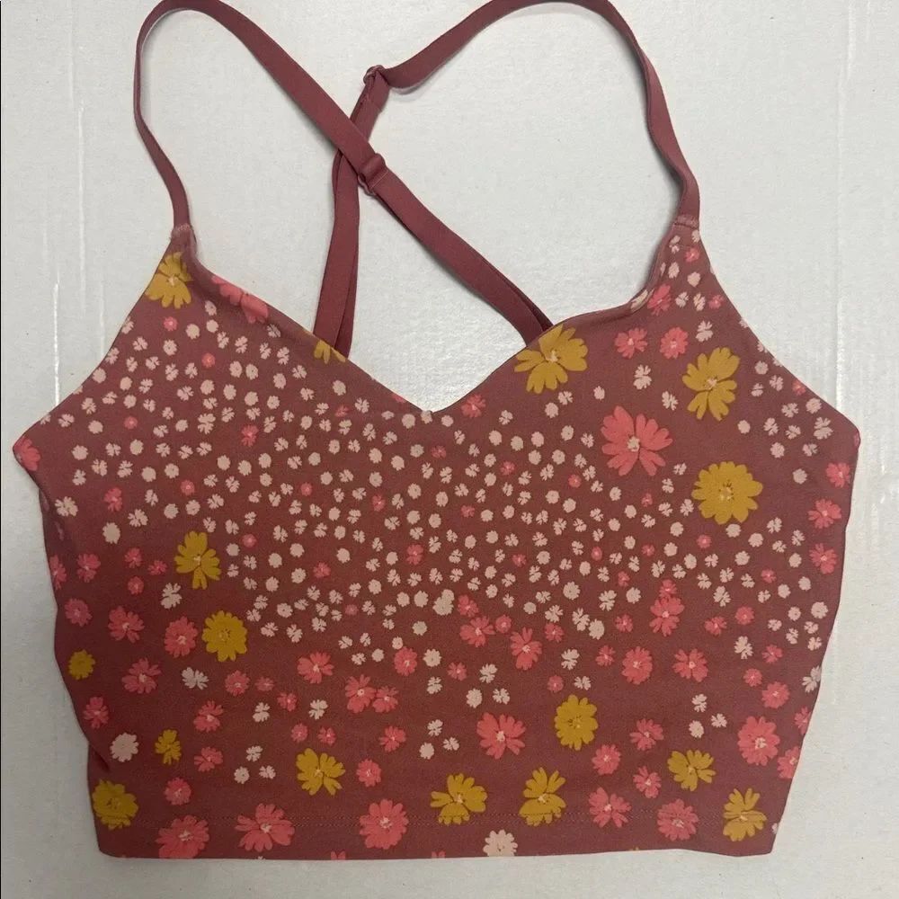 Floral Print Crop Top Camisole - OFFLINE by Aerie - Size Small NWOT